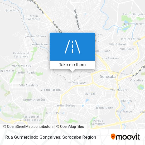 Rua Gumercindo Gonçalves map