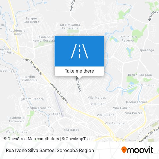 Rua Ivone Silva Santos map