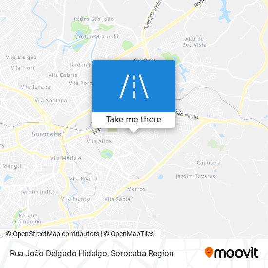 Rua João Delgado Hidalgo map