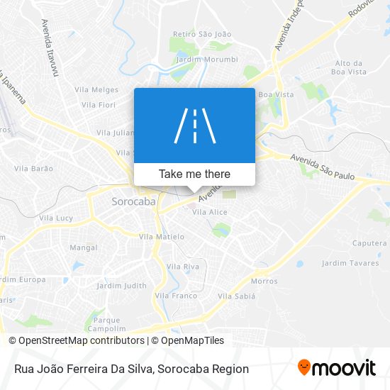 Rua João Ferreira Da Silva map