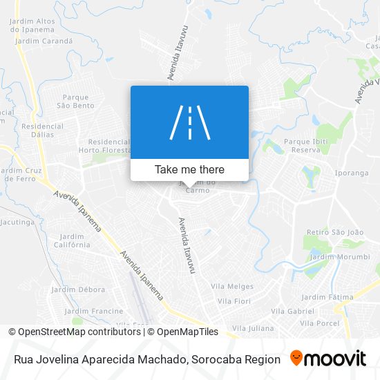 Rua Jovelina Aparecida Machado map