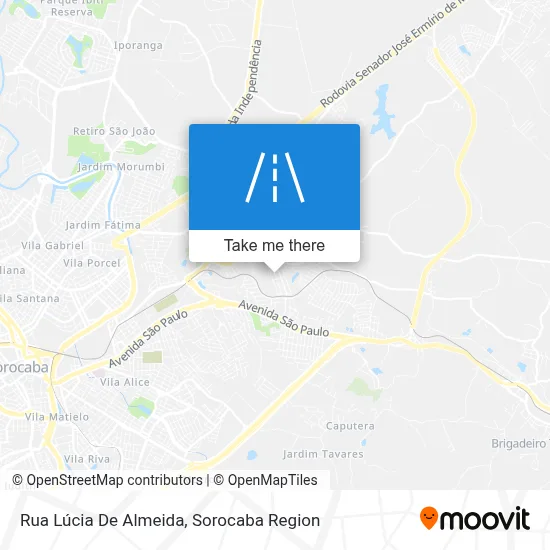 Rua Lúcia De Almeida map