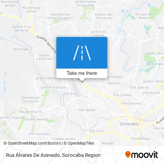 Rua Álvares De Azevedo map