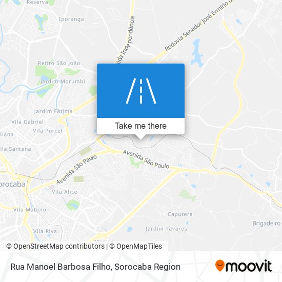 Rua Manoel Barbosa Filho map