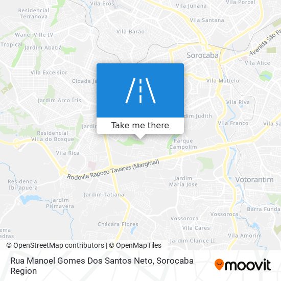 Rua Manoel Gomes Dos Santos Neto map