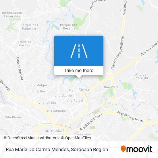 Rua Maria Do Carmo Mendes map