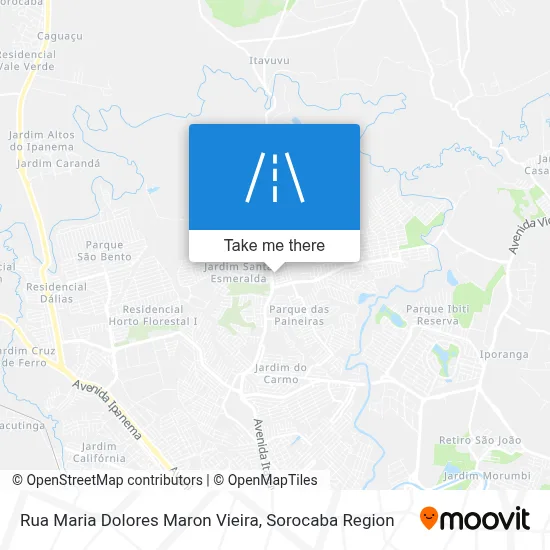 Rua Maria Dolores Maron Vieira map