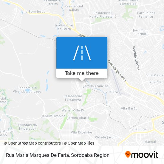 Rua Maria Marques De Faria map