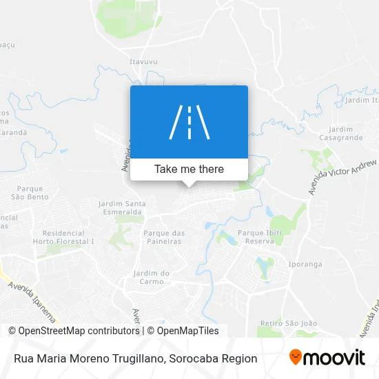 Rua Maria Moreno Trugillano map