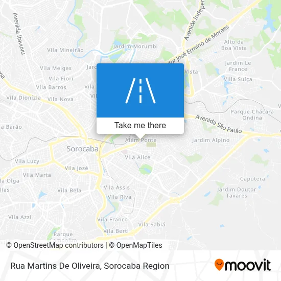 Rua Martins De Oliveira map