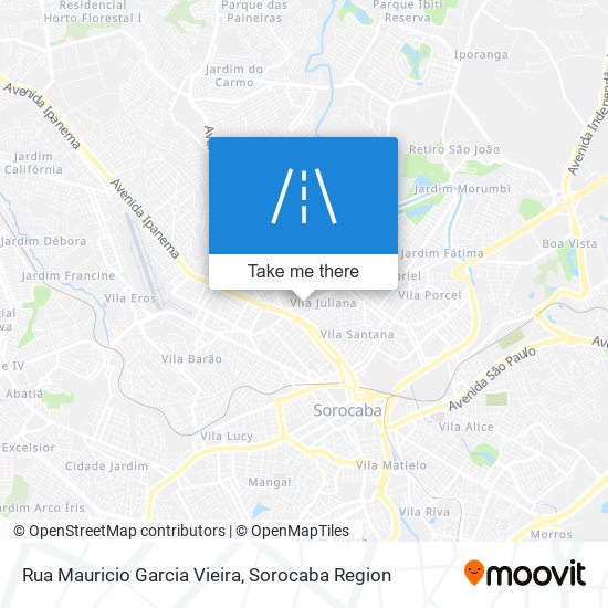 Rua Mauricio Garcia Vieira map