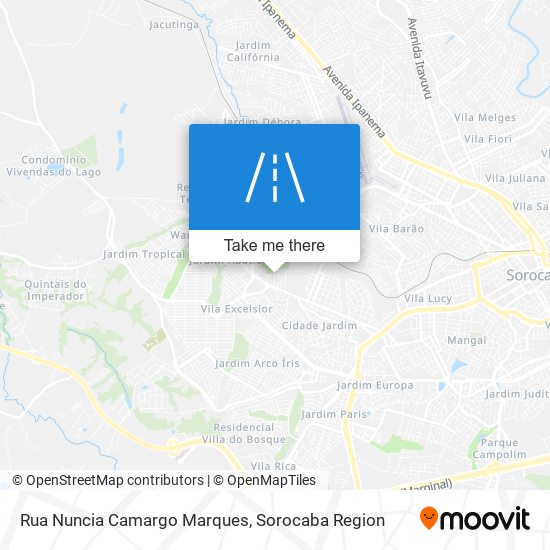 Rua Nuncia Camargo Marques map