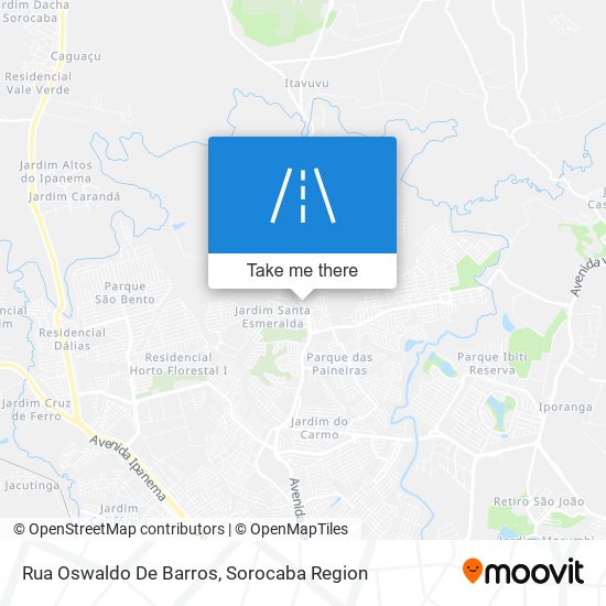 Rua Oswaldo De Barros map