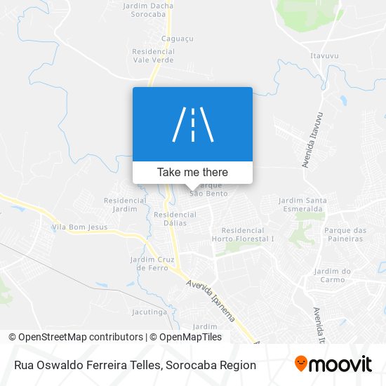 Rua Oswaldo Ferreira Telles map