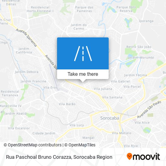 Rua Paschoal Bruno Corazza map