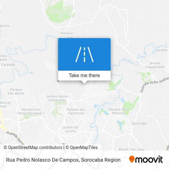 Rua Pedro Nolasco De Campos map