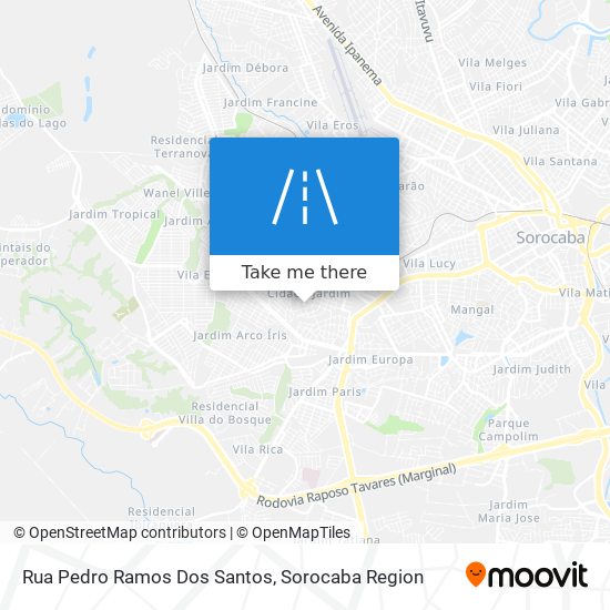 Rua Pedro Ramos Dos Santos map