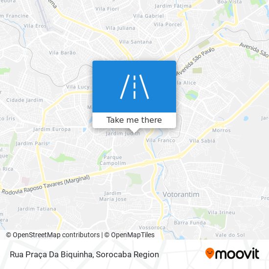 Rua Praça Da Biquinha map