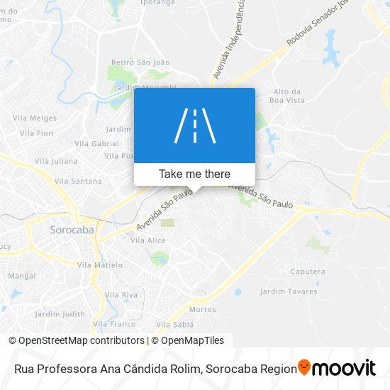 Rua Professora Ana Cândida Rolim map