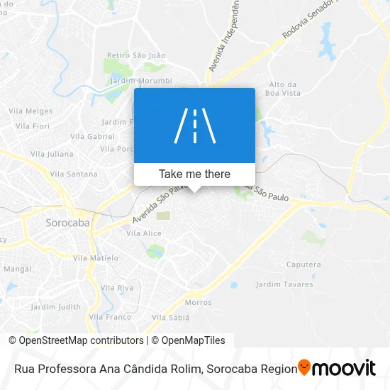 Rua Professora Ana Cândida Rolim map