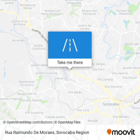 Rua Raimundo De Moraes map