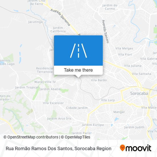 Rua Romão Ramos Dos Santos map