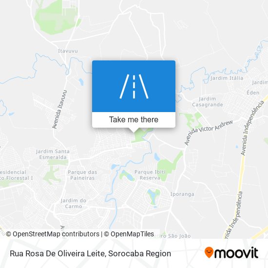 Rua Rosa De Oliveira Leite map