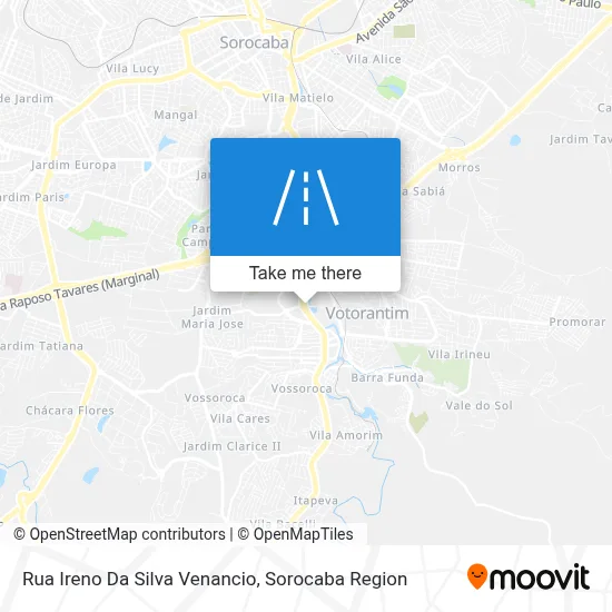 Rua Ireno Da Silva Venancio map