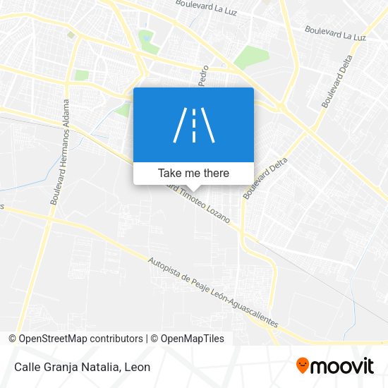 Calle Granja Natalia map