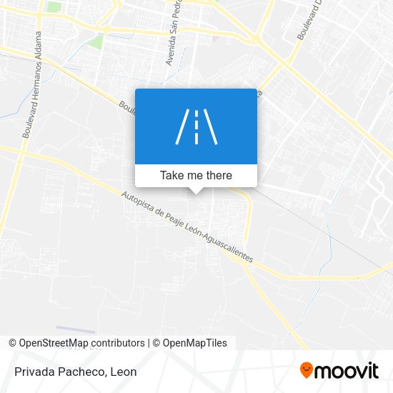 Mapa de Privada Pacheco