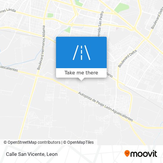 Mapa de Calle San Vicente