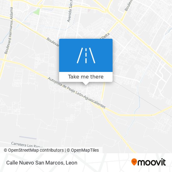 Calle Nuevo San Marcos map