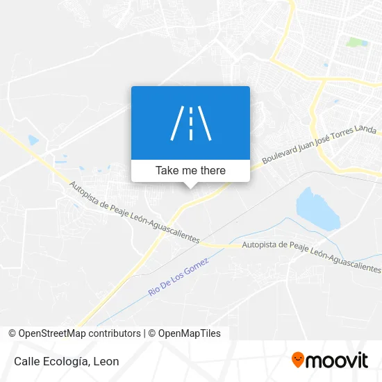 Calle Ecología map