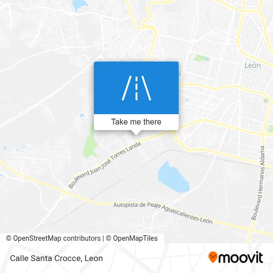 Calle Santa Crocce map