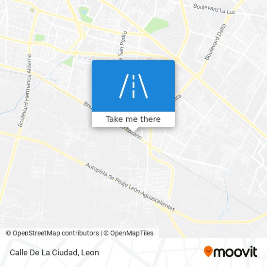 Mapa de Calle De La Ciudad