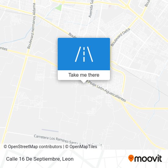 Mapa de Calle 16 De Septiembre