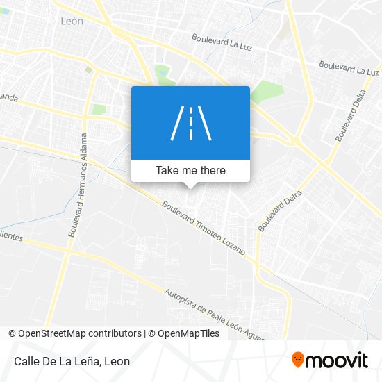 Mapa de Calle De La Leña