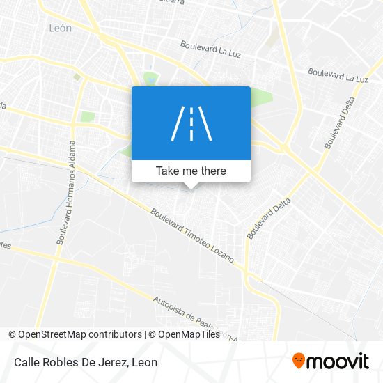 Calle Robles De Jerez map