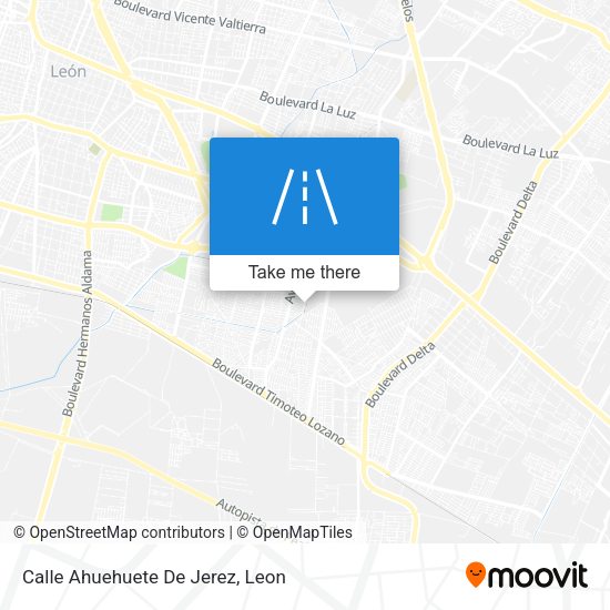 Calle Ahuehuete De Jerez map