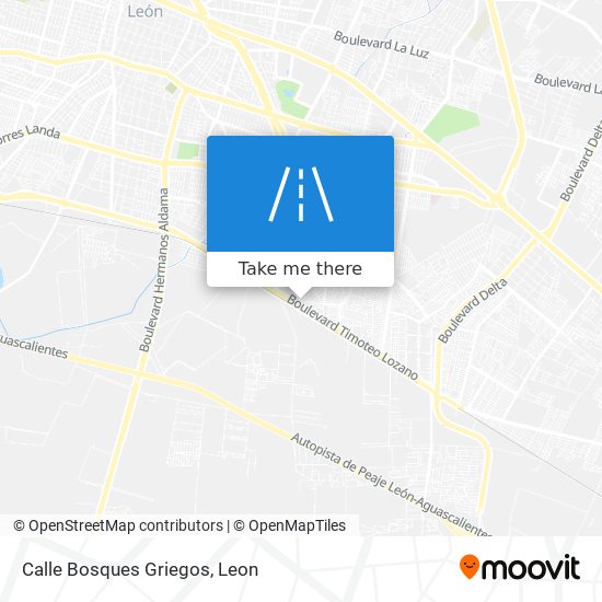 Calle Bosques Griegos map