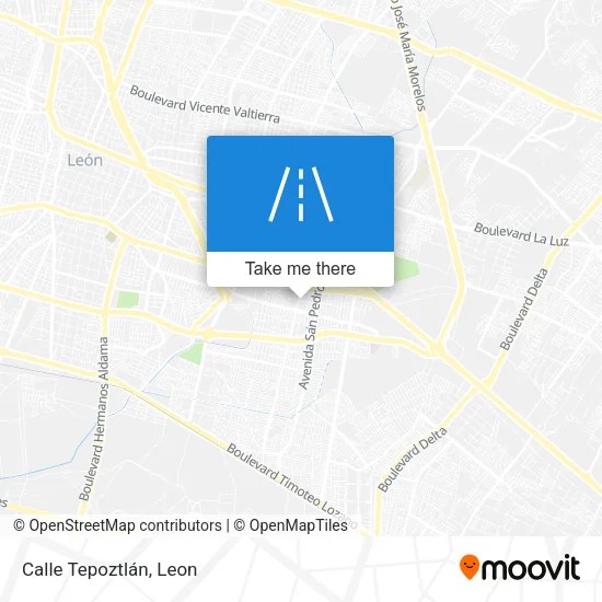 Calle Tepoztlán map