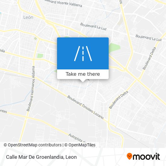 Calle Mar De Groenlandia map