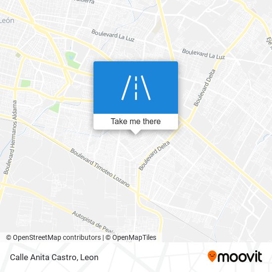 Calle Anita Castro map