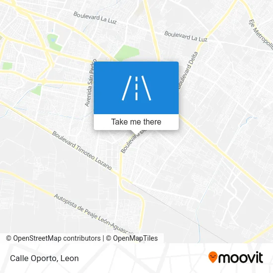 Mapa de Calle Oporto