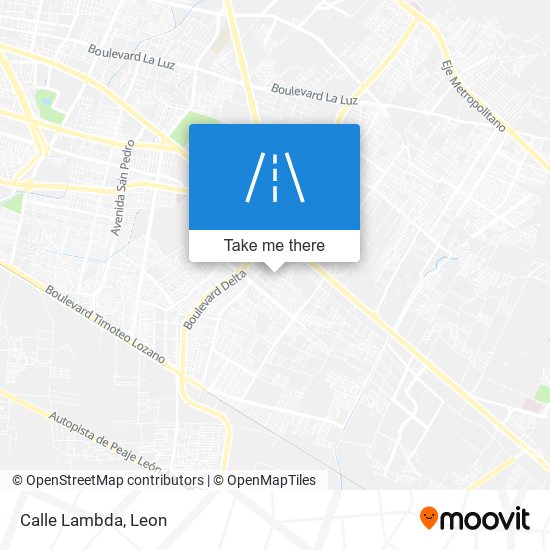 Calle Lambda map