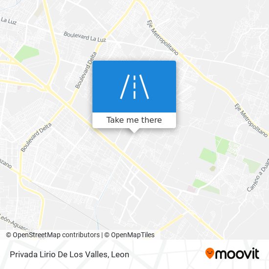 Privada Lirio De Los Valles map