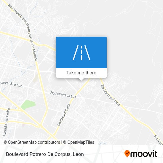 Mapa de Boulevard Potrero De Corpus