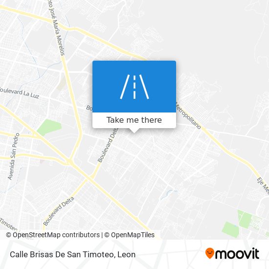 Mapa de Calle Brisas De San Timoteo