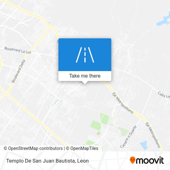 Templo De San Juan Bautista map