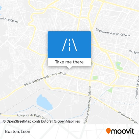 Boston map